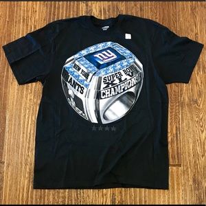 Reebok NFL Super Bowl XLVI 46 Champs NY Giants XL